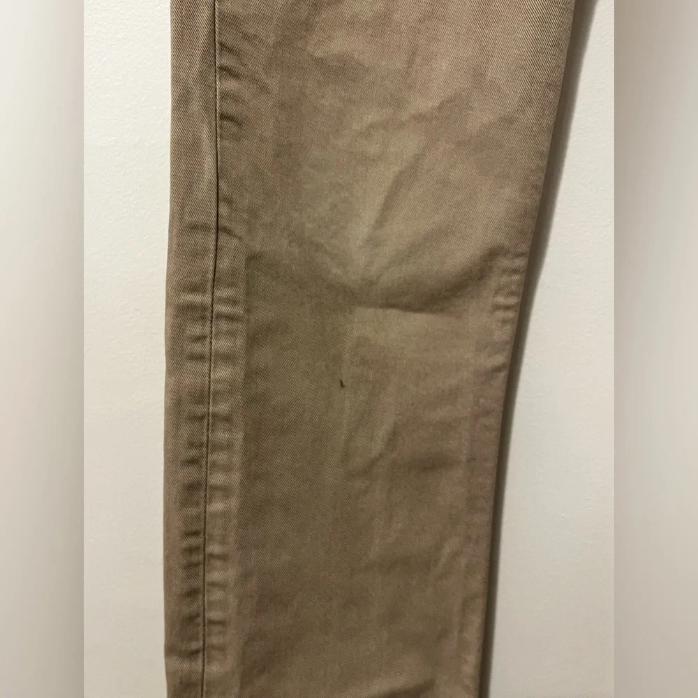 LEVI’S 501 Original Fit Twill Mens Jeans 34x32 Straight Leg Tan - Picture 5 of 12